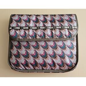 EUC LeSportsac Laptop Sleeve Bag Carrier Multi-Colored   12 X 11 x 1.5